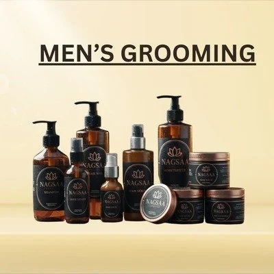 Men’s Grooming category illustration